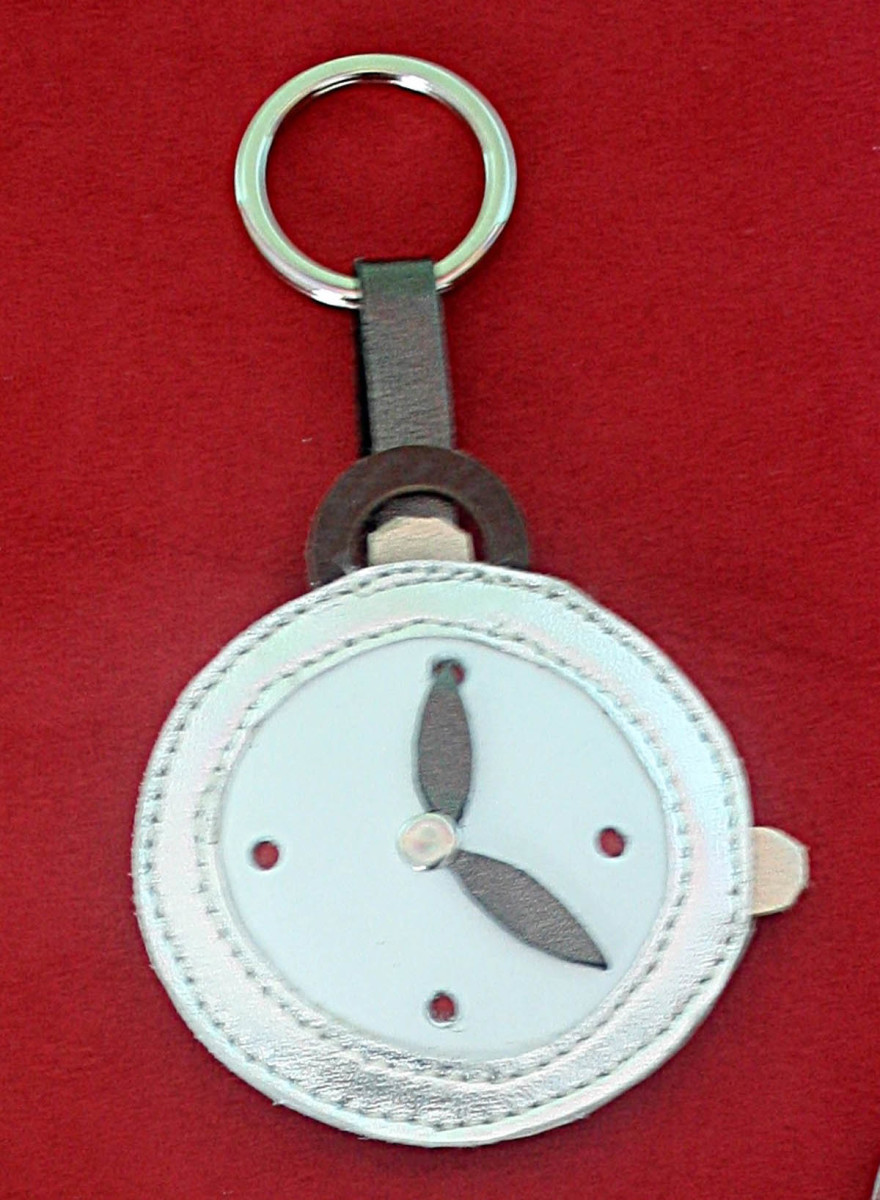 portachiavi Alice orologio